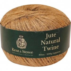 image of Kent and Stowe Jute Garden Twine Natural 80m