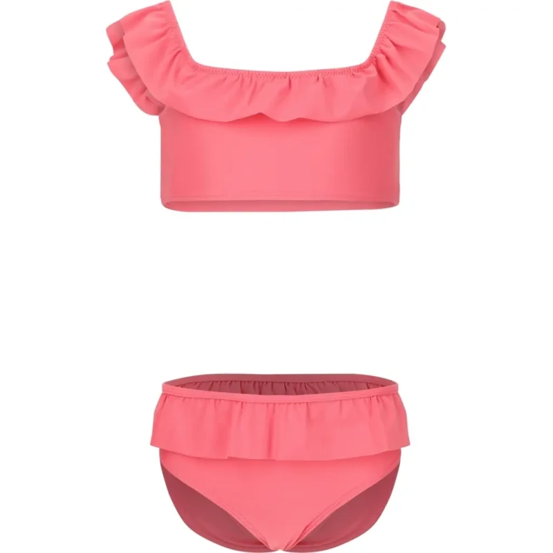 Image of 2 Piece swimsuit for girls Zigzag Tanna Rose Female 10 ans