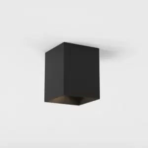Image of Kinzo Integrated LED Square Surface Mounted Downlight Textured Black 12.5W