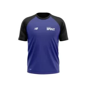 Image of New Balance Balance London Spirit T-Shirt Mens - Blue