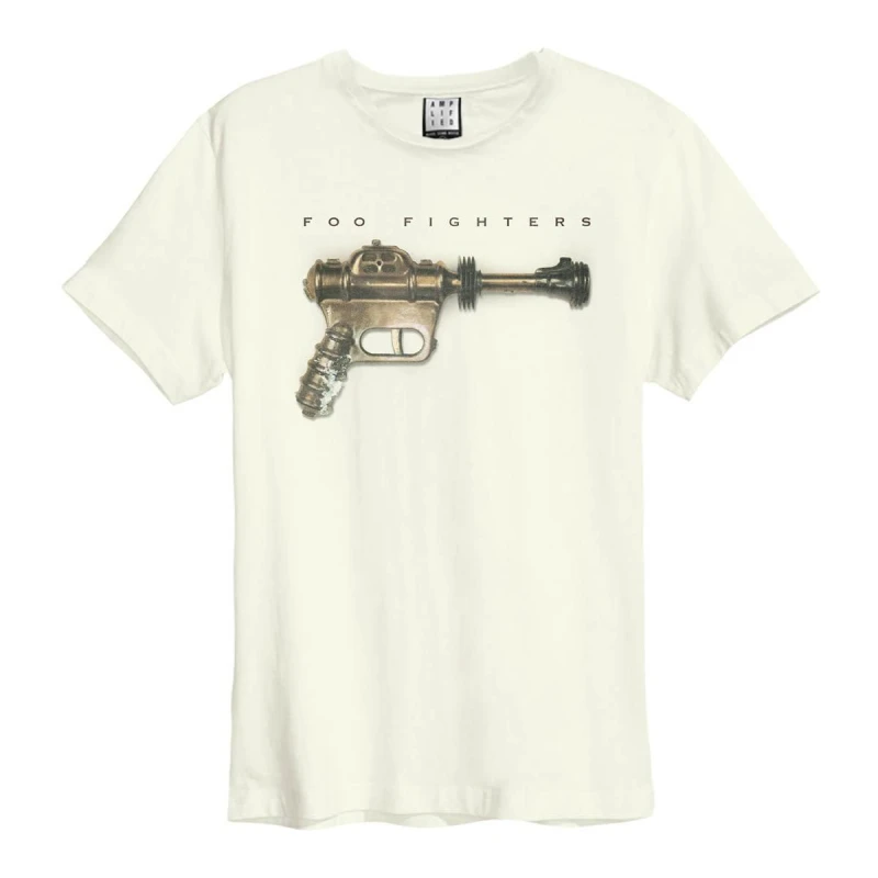 Image of Amplified Amplified Men Greatest Band Foo Fighters T-Shirt in White Size: X-Small White XS Male 5063107999764