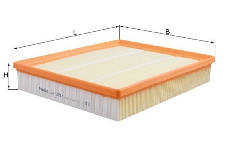 Image of Air filter MAHLE LX 5732