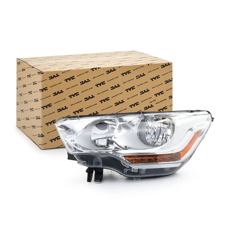 Image of TYC 20-12944-15-2 Headlights H1, with electric motor, Left Headlight (259)