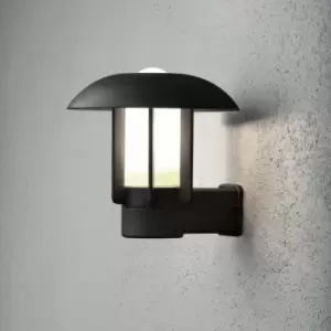 Image of Konstsmide Heimdal Outdoor Classic Lantern Matt Black Wall Light, IP44