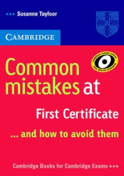 Image of Common Mistakes at First Certificate - and How to Avoid Them by Susanne Tayfoor Paperback