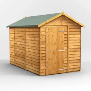 image of 10X6 Power Overlap Apex Windowless Shed