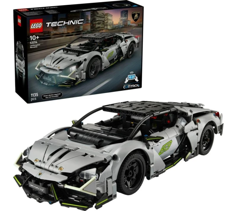Image of LEGO Technic 42214 Lamborghini Revuelto Super Sports Car Set 5702017816371