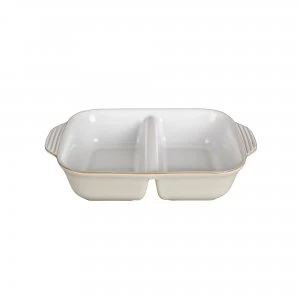 Image of Denby Linen Divided Dish