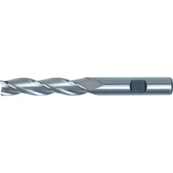 Image of 10.00MM HSS-Co 8% 3 Flute Weldon Shank Long Series Slot Drills - Uncoated