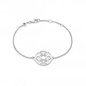 Image of Sacral Chakra Chain - Silver Bracelet CHKBR1009