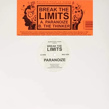 image of Break The Limits - Paranoize/The Thinker Vinyl