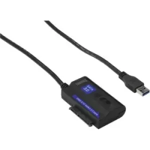 Image of Digitus USB 3.2 1st Gen (USB 3.0) Cable [1x USB 3.2 1st Gen connector A (USB 3.0) - 1x SATA socket 7+15-pin] DA-70326