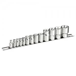 Image of Expert by Facom 13 Piece Combination Drive Torx Socket Set Metric Combination