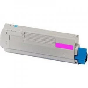 image of OKI 44844506 Magenta Laser Toner Ink Cartridge