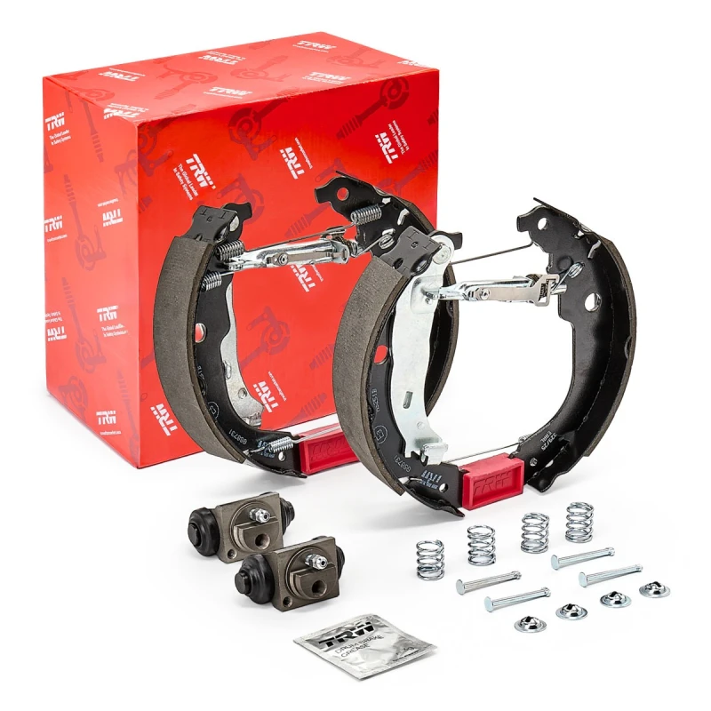 Image of TRW GSK1264 Brake Set, drum brakes with wheel brake cylinder Aluminium Brake Set,drum brakes (3859)