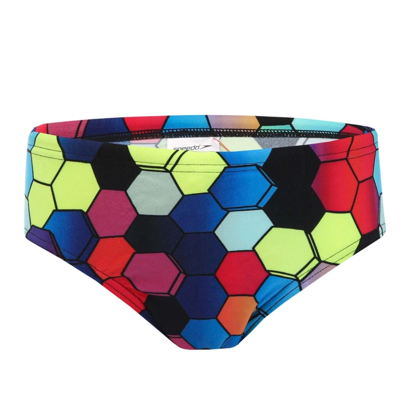 Image of Speedo 8cm Allover Brief Mens - Multi Multi 24