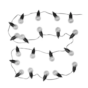 Image of 10 x Maritta IP44 Outdoor LED Warm White Festoon Lights