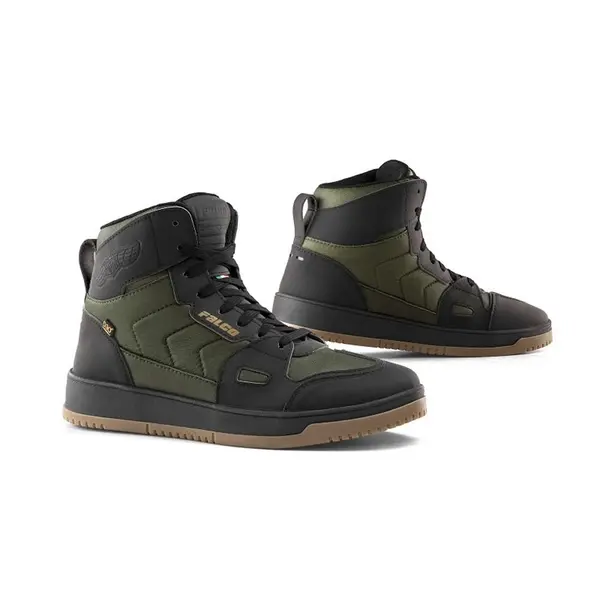 Image of Falco Harlem Lady Shoes Black Green Size 38