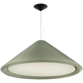 Image of Faro Lighting - Faro Hue-In - 4 Light Large Dome Ceiling Pendant Olive green, E27