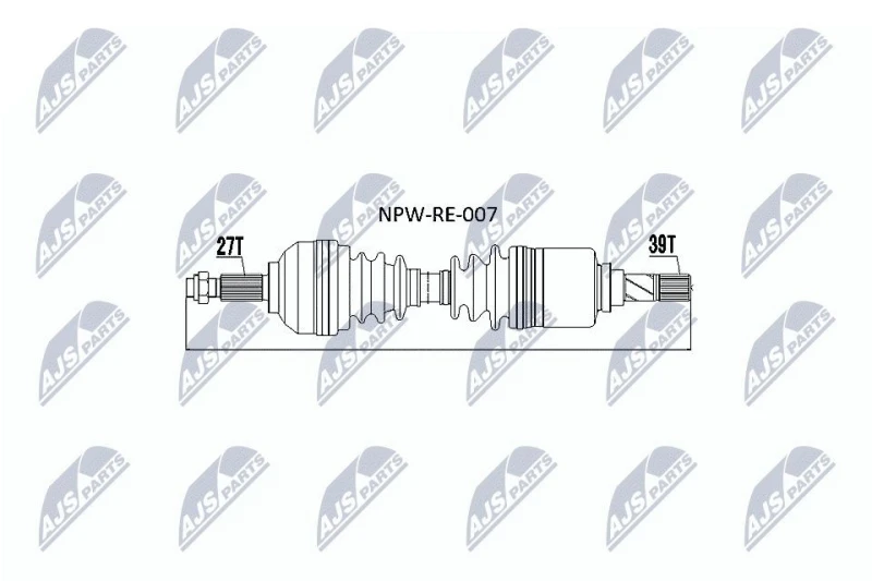 Image of NTY Drive shaft NTY NPW-RE-007