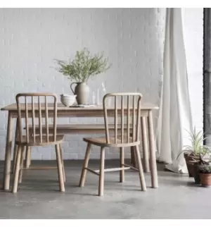 Image of Gallery Interiors Wycombe 4-6 Seater Dining Table