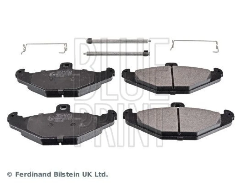 Image of Blue PRINT Brake pad set Blue PRINT ADT342215