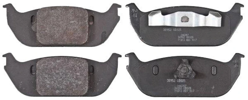Image of A.B.S. 38952 Brake pad set without integrated wear sensor Brake Pad Set,disc brake (402)