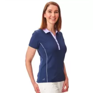 image of Under Par Golf Polo Ladies - Blue