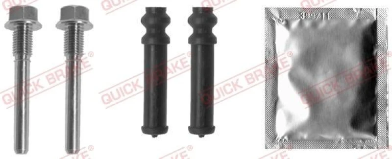 Image of QUICK BRAKE Guide sleeve kit, brake caliper QUICK BRAKE 113-1304X