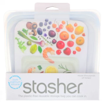 image of Stasher Sandwich Bag Clear - 450ml