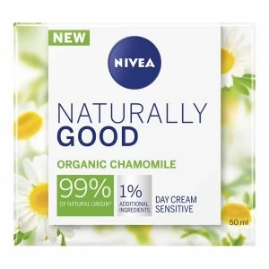 Image of Nivea Naturally Good Chamomile Day Cream Sensitive 50ml