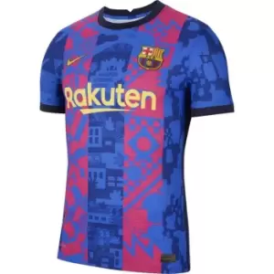 image of Nike Barcelona Match Third Shirt 2021 2022 - Blue