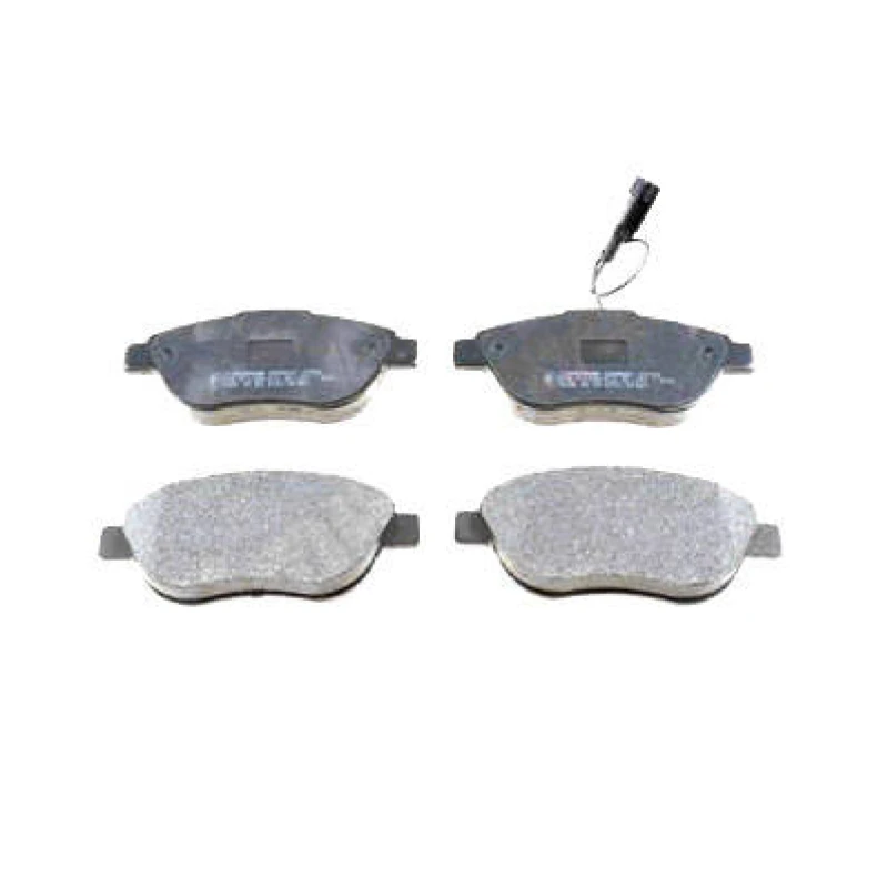 Image of ZIMMERMANN 23708.190.1 Brake pad set Front Axle, incl. wear warning contact, Photo corresponds to scope of supply Brake Pad Set,disc brake (402)