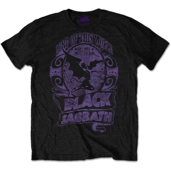 Image of Black Sabbath - Lord of this world Unisex Small T-Shirt - Black