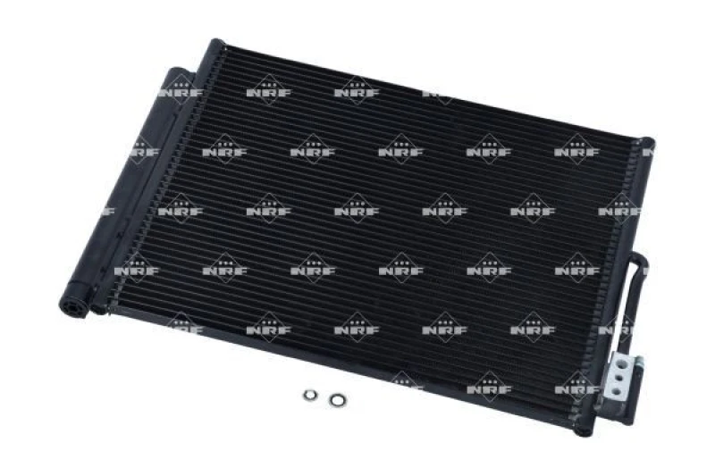 Image of NRF 350053 Condenser EASY FIT with seal ring, with nitrogen filling Aluminium Condenser,air conditioning (448)