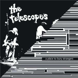 Image of A Place To Bury Strangers/The Telescopes - Down The Stairs/I Wanna Be Your Dog Limited Edition White Vinyl