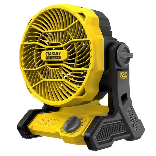 image of Stanley FatMax V20 18v Cordless Fan SFMCE001B Batteries: No Batteries