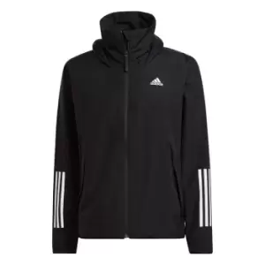 adidas BSC 3-Stripes RAIN.RDY Jacket Mens - Black