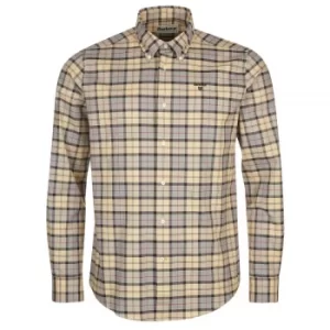 Image of Barbour Mens Helmside Tailored Shirt Dress Tartan XXL