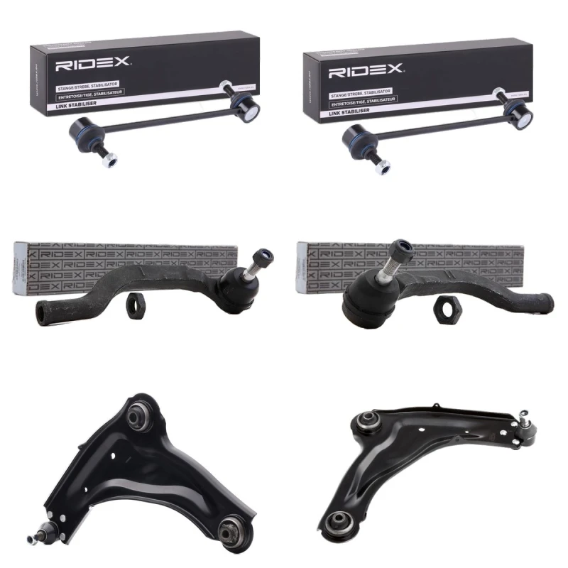 Image of RIDEX 772S0347 Control arm repair kit Front Axle Suspension Kit (772)