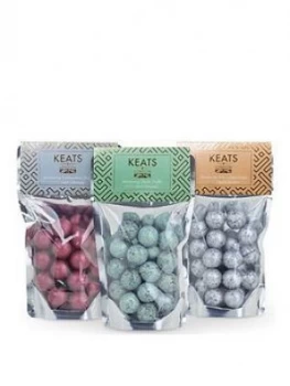 image of Keats Shimmering Dark Chocolate Bundle - Cosmoplitan/Mojito/Pina Colada