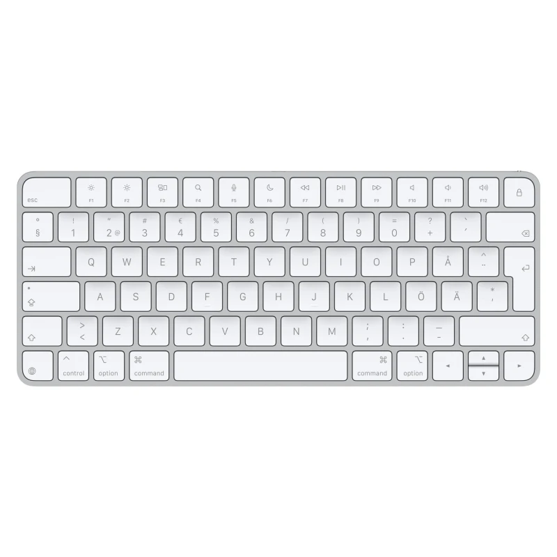 Image of Apple Magic keyboard Universal USB + Bluetooth QWERTY Finnish, Swedish White MXCL3S/A
