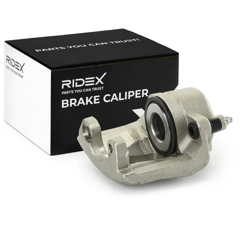 Image of RIDEX 78B0310 Brake caliper Front Axle Grey Cast Iron Brake Caliper (78)
