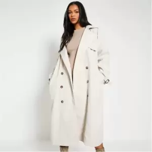 Image of I Saw It First Classic Trench Coat - Brown