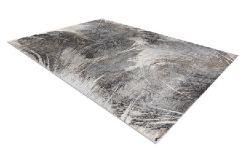 Image of RugsX Carpet Fusion 9617 Dark Grey / Brown - Abstraction, Modern, Abstract 80X150 Cm