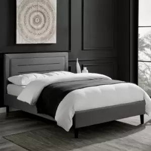 Image of Picasso Fabric Bed Frame Grey