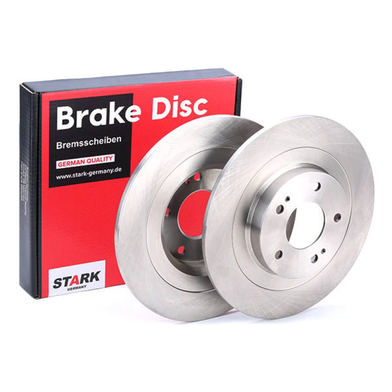 Image of RIDEX 82B0850 Brake disc Rear Axle, solid, Cast Iron, Uncoated, Untreated, without bolts/screws Cast Iron Brake Disc (82)
