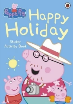Image of Peppa Pig Happy Holiday Sticker Activity Book Paperback
