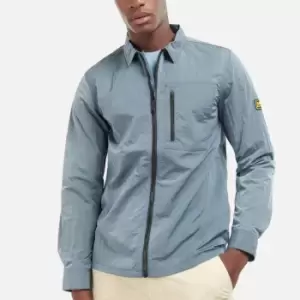 Image of Barbour International Dylan Crinkled Shell Overshirt - M