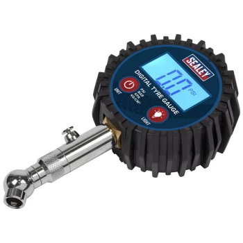 image of Digital Tyre Pressure Gauge with Swivel Head & Quick Release